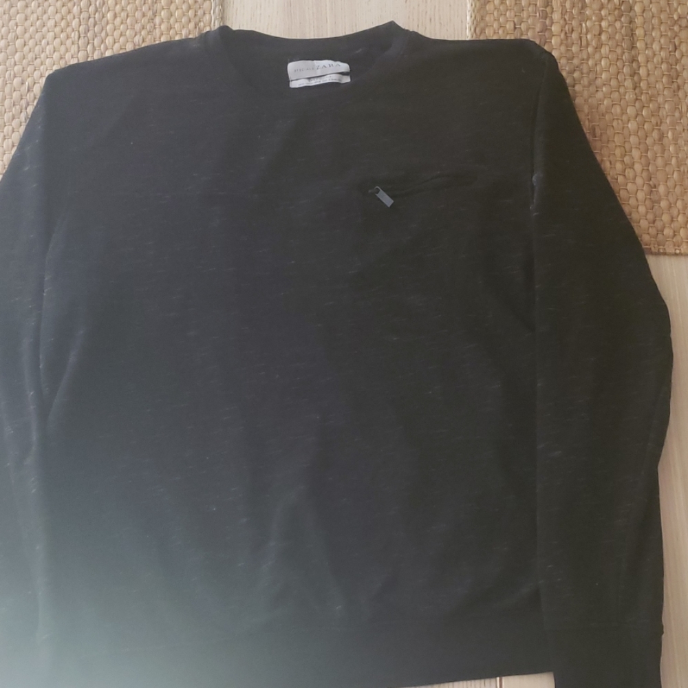Zara black men's sweater